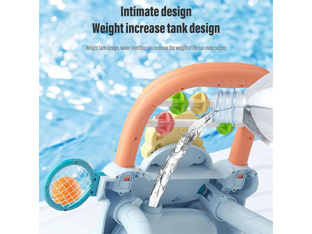 واکر موزیکال و چراغ دار طرح شیر و حیوانات اسباب بازی