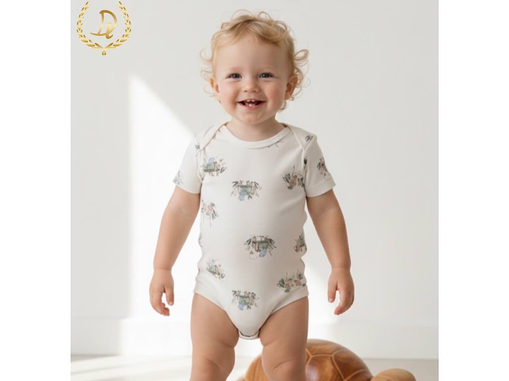 ست بیمارستانی نوزادی پسرانه 5 تکه طرح لاک پشت و سنجاقک دانالو Danaloo