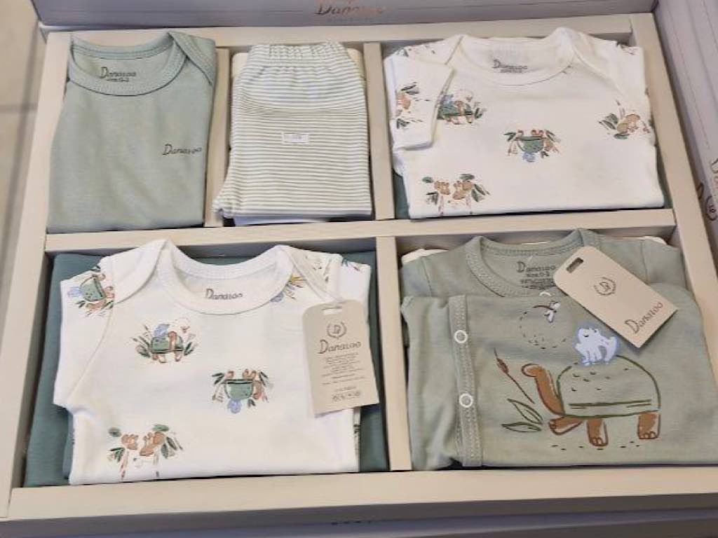 ست بیمارستانی 19 تکه نوزادی طرح لاک پشت و سنجاقک دانالو Danaloo