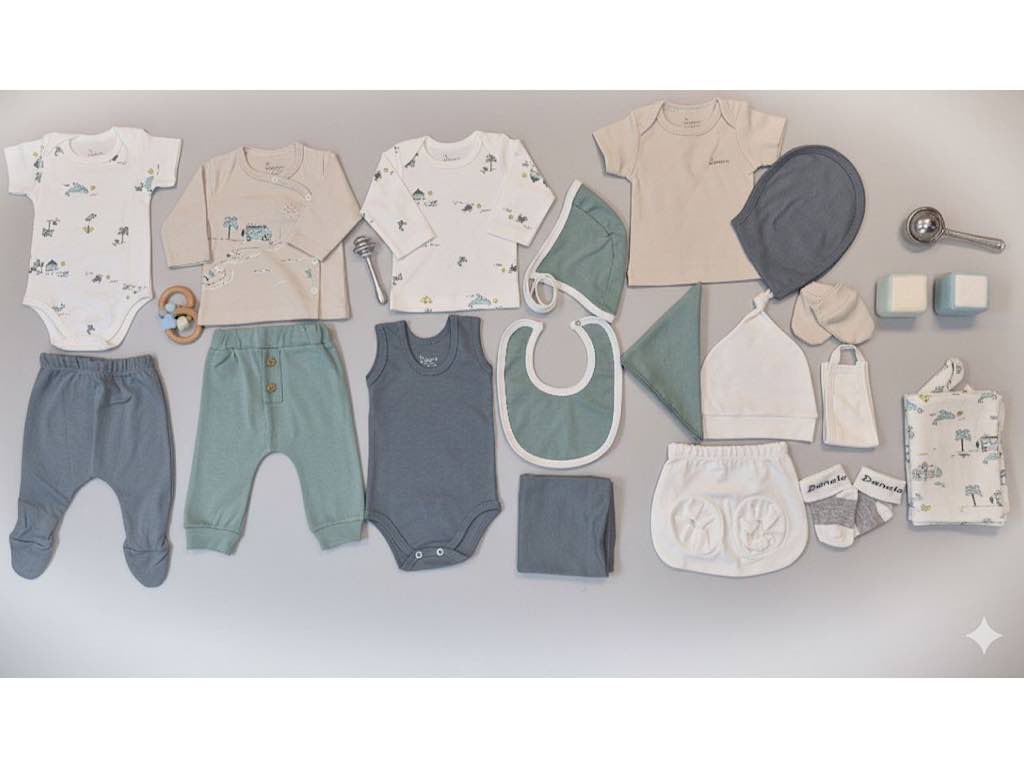 ست بیمارستانی 19 تکه نوزادی طرح  هاوایی دانالو Danaloo