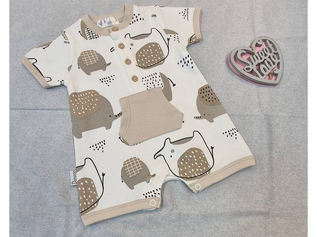 رامپر نوزادی طرح فیل دانالو danaloo