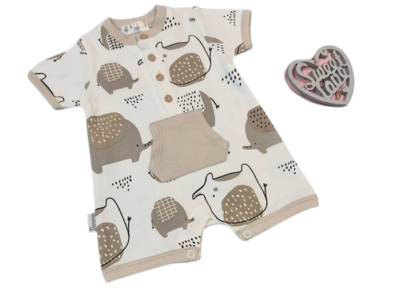 رامپر نوزادی طرح فیل دانالو danaloo