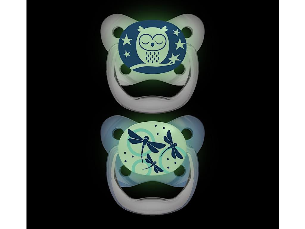 پستانک شبرنگ ارتودنسی نوزادی 6-0 ماه دوعددی دکتر براون Dr Browns