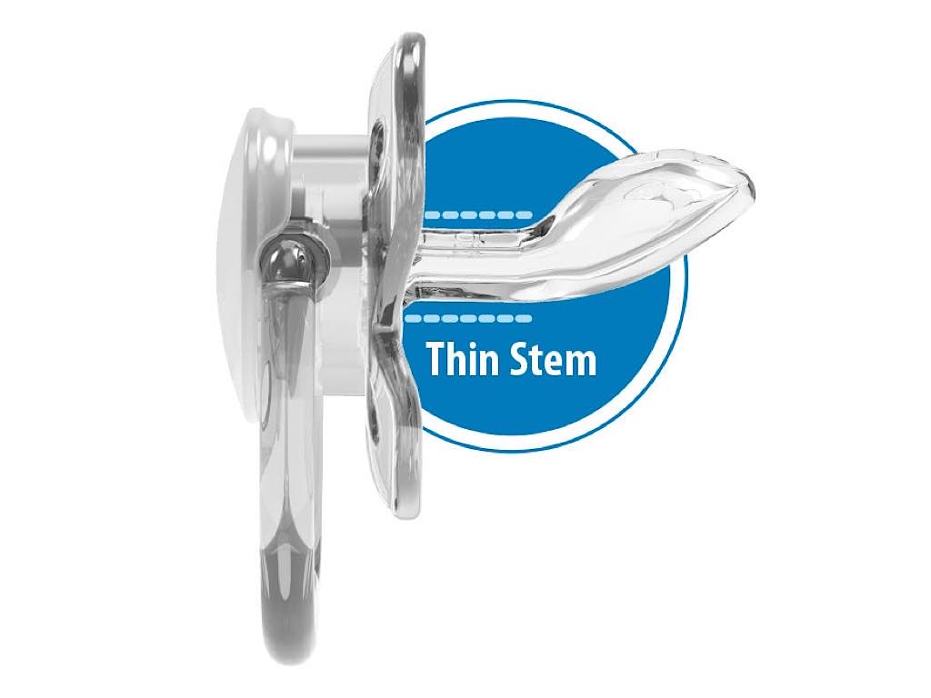 پستانک شبرنگ ارتودنسی نوزادی 6-0 ماه دوعددی دکتر براون Dr Browns