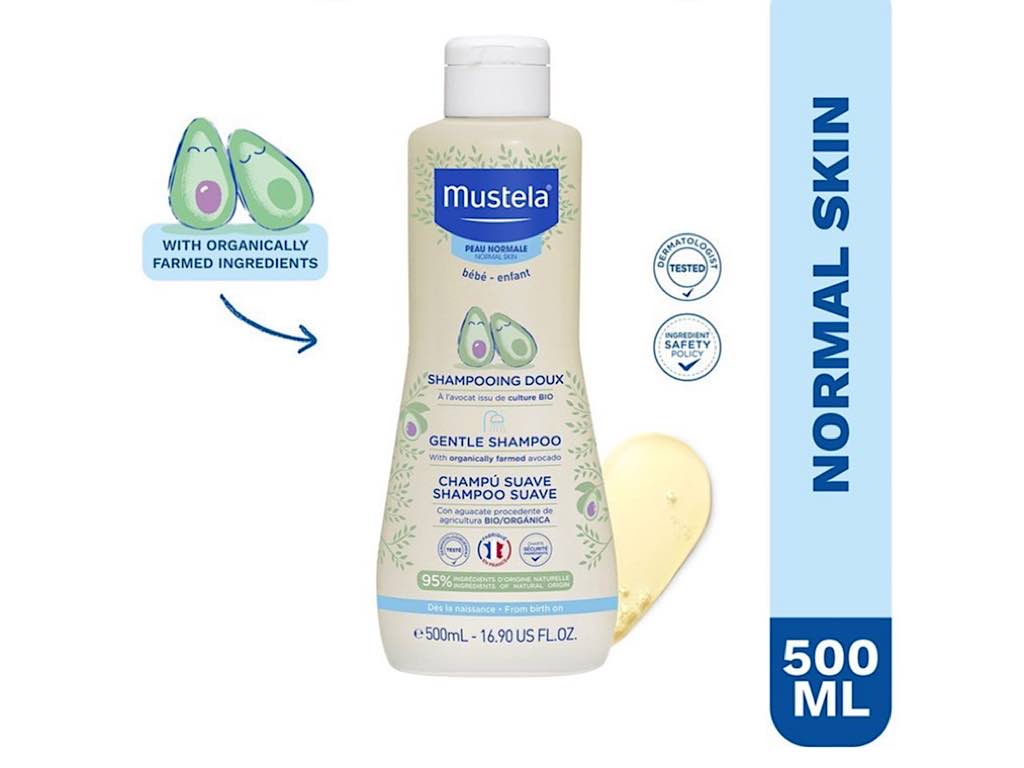 شامپو سر ملایم 500 میل موستلا mustela