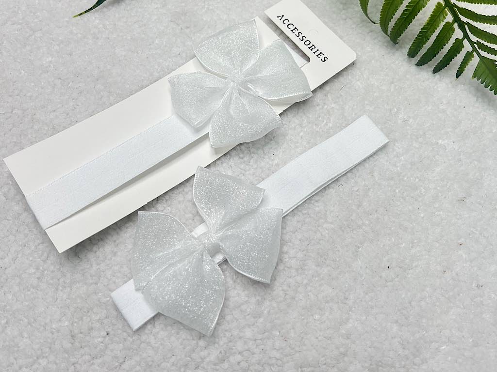 هدبند ربان پاپیونی دارای رنگبندی