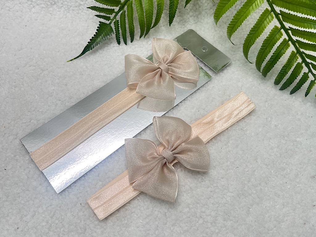 هدبند ربان پاپیونی دارای رنگبندی