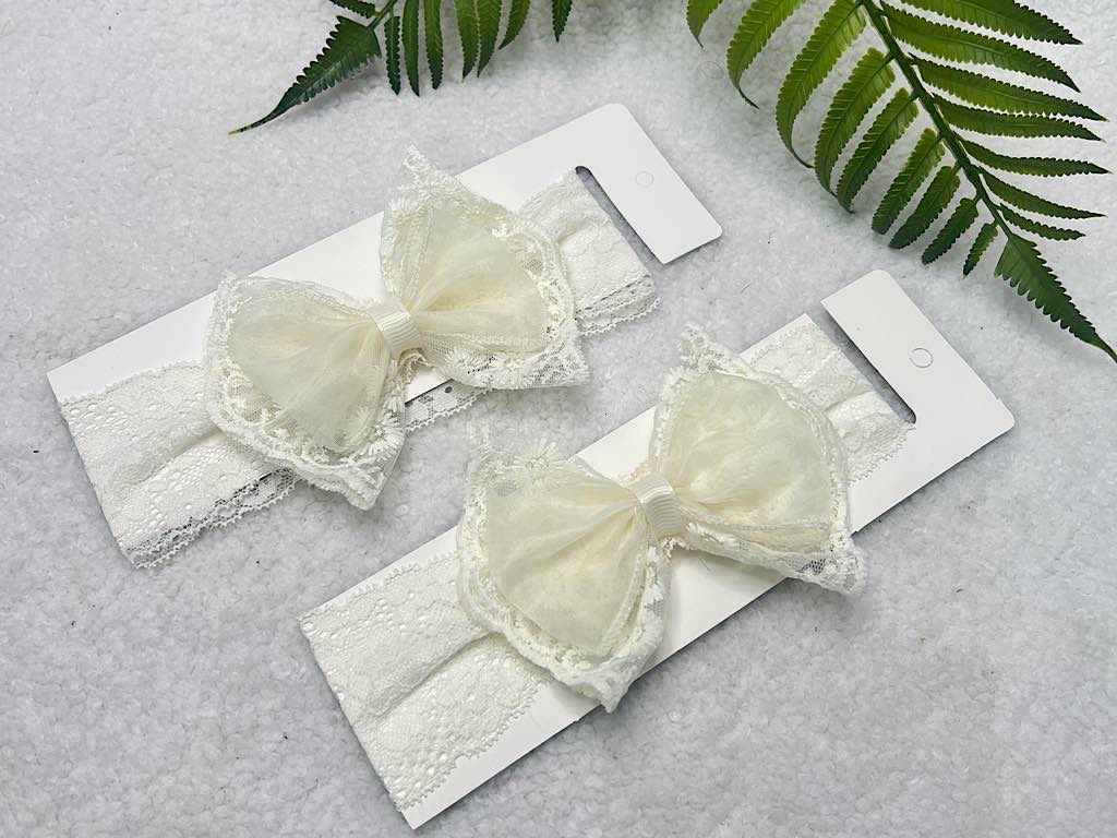 هدبند تمام دانتل دارای رنگبندی