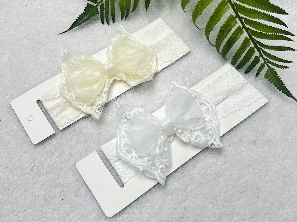 هدبند تمام دانتل دارای رنگبندی