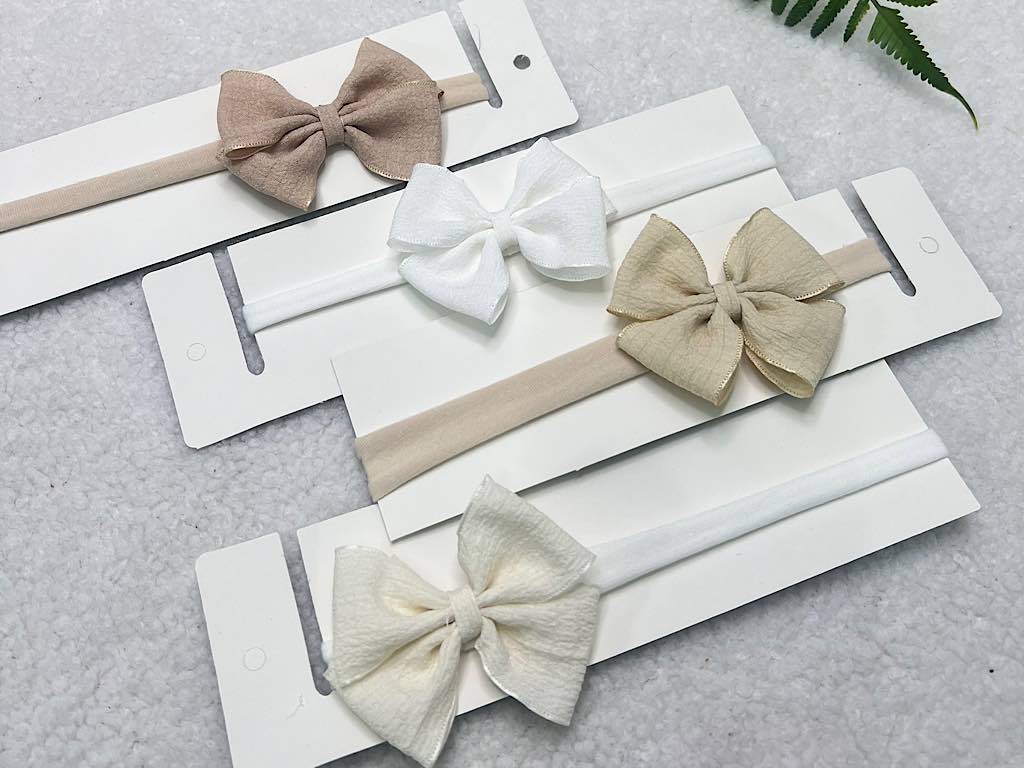 هدبند ربان پارچه ای  دارای رنگبندی