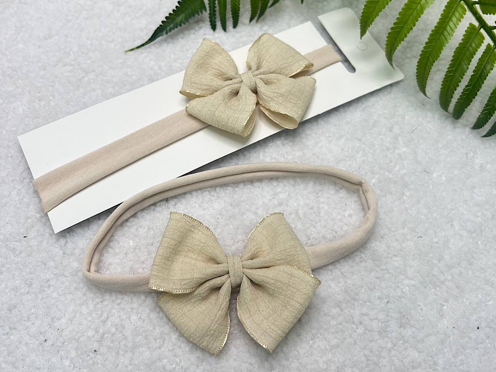 هدبند ربان پارچه ای  دارای رنگبندی