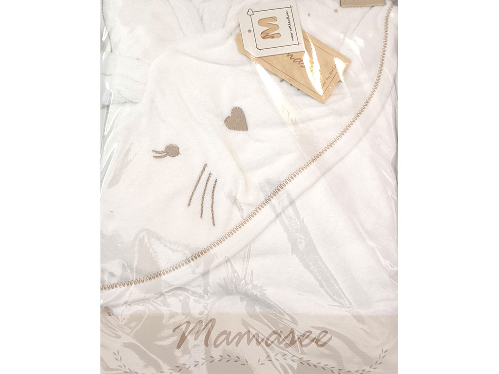 حوله کلاهدار نوزادی ماماسی  Mama See