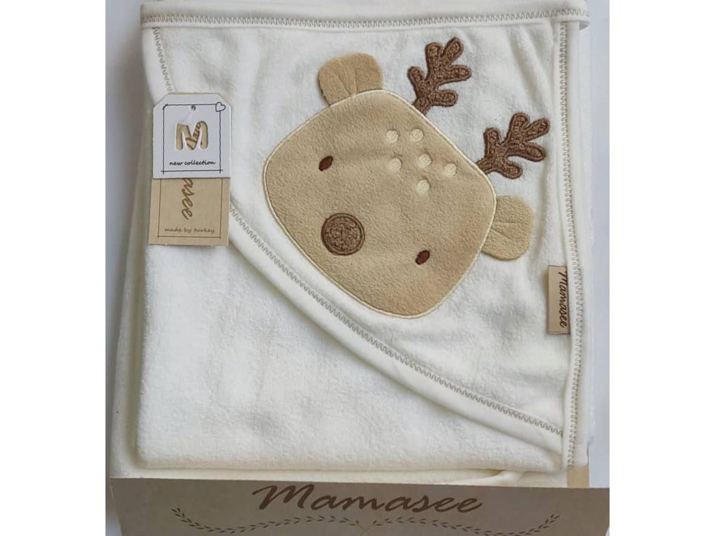 حوله کلاهدار نوزادی ماماسی  Mama See