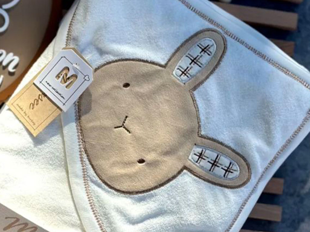 حوله کلاهدار نوزادی ماماسی  Mama See