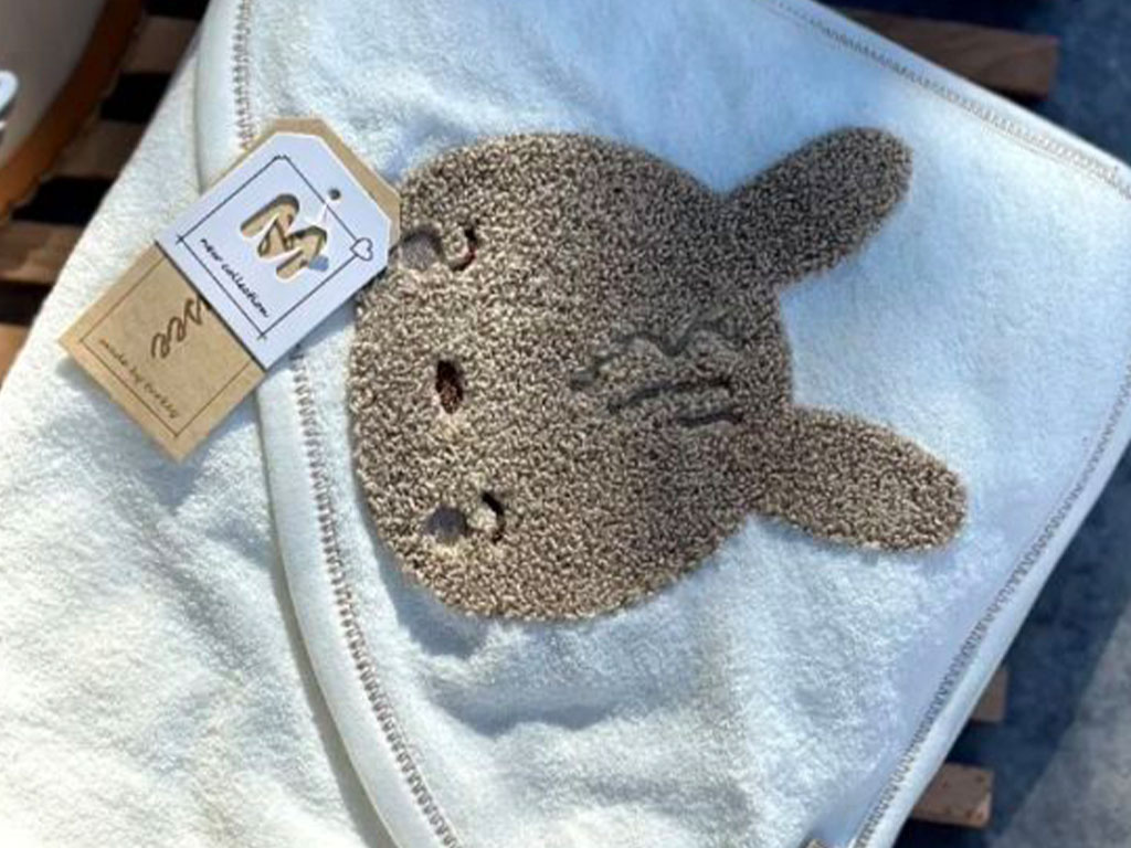 حوله کلاهدار نوزادی ماماسی  Mama See