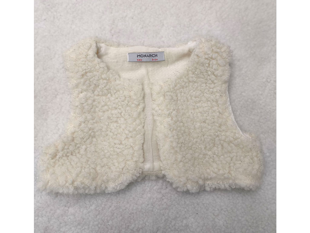 کت و سارافون نوزادی دخترانه طرح ژیله پر