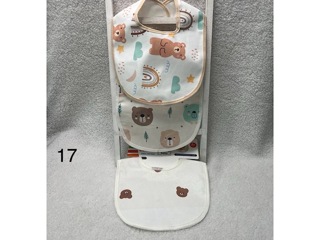 پیشبند نوزادی 3 عددی کارترز carters