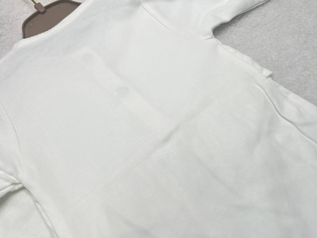 سرهمی جورابدار نوزادی دخترانه شیری رنگ بب لینا BEBELINNA