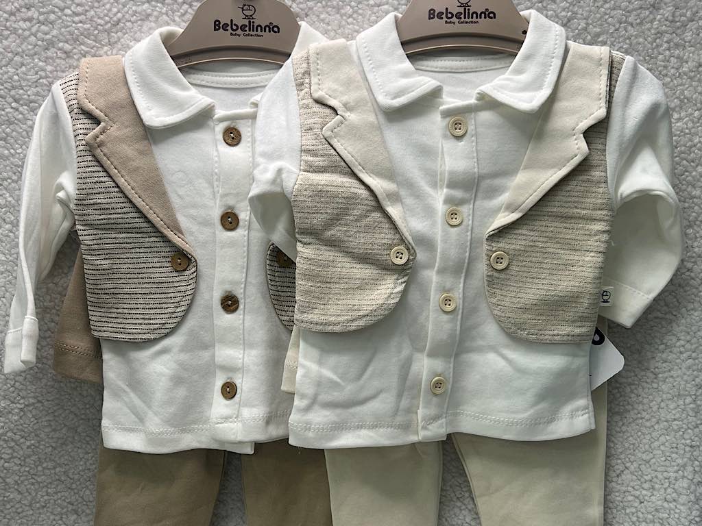 ست بیمارستانی مجلسی 5 تکه طرح جلیقه  G.a.y.e ترکیه