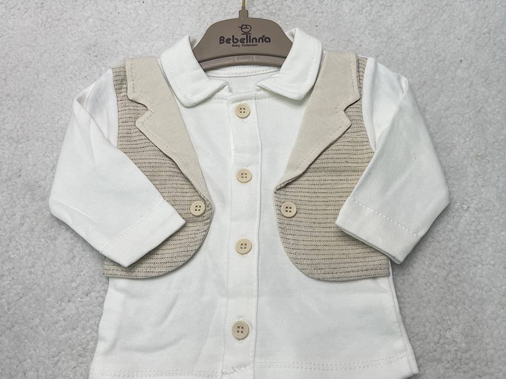 ست بیمارستانی مجلسی 5 تکه طرح جلیقه  G.a.y.e ترکیه