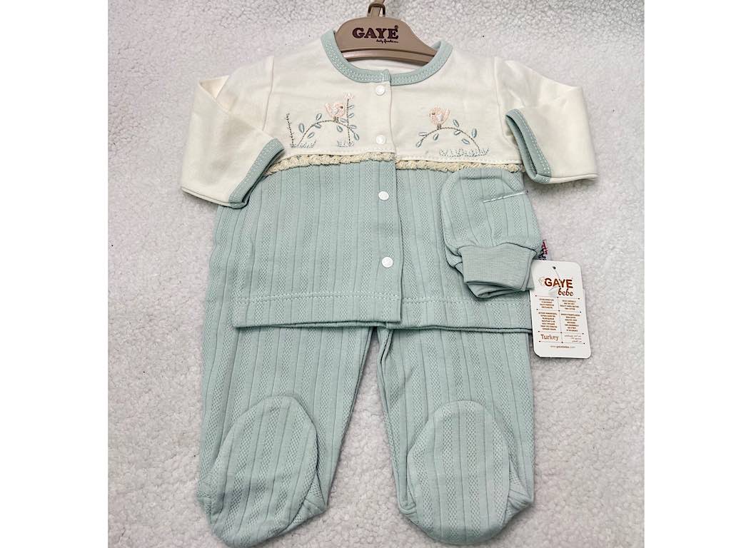 ست بیمارستانی 5 تکه طرح شکوفه G.a.y.e ترکیه