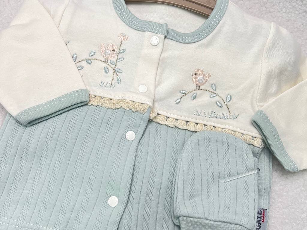 ست بیمارستانی 5 تکه طرح شکوفه G.a.y.e ترکیه