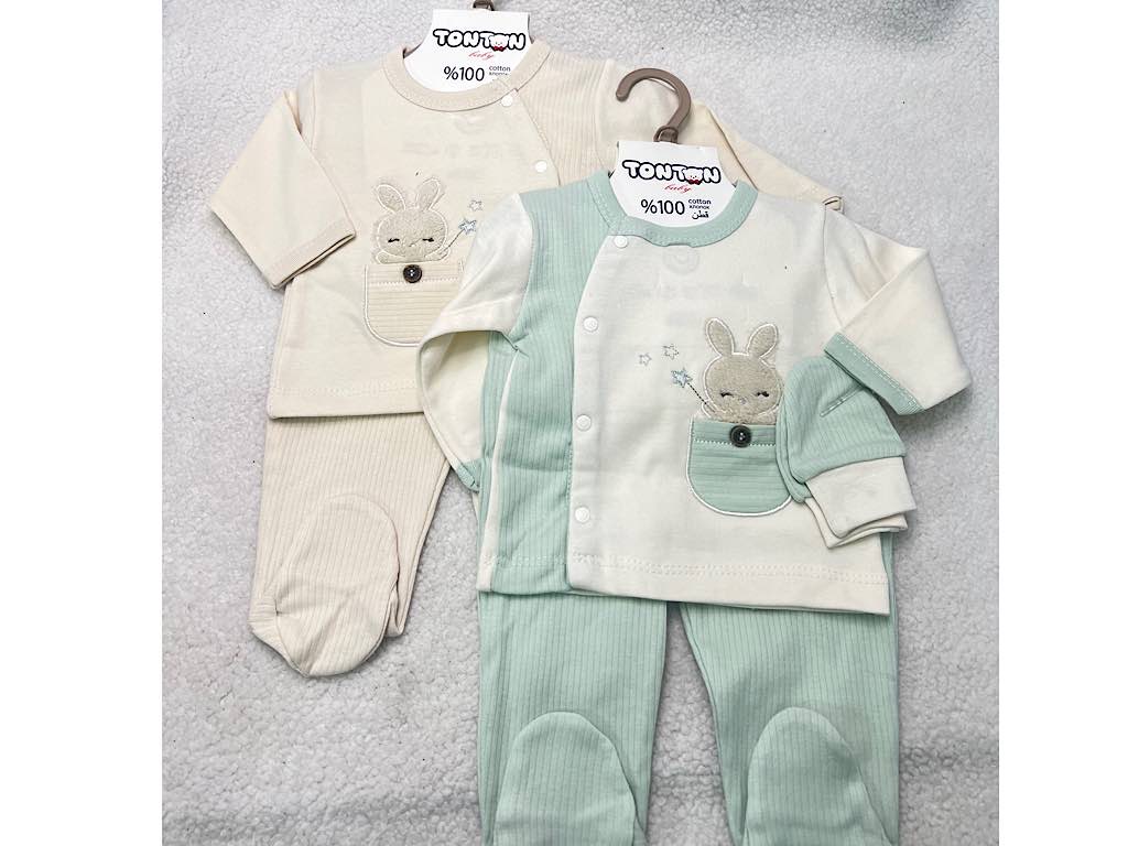 ست بیمارستانی 5 تکه طرح خرگوش tonton