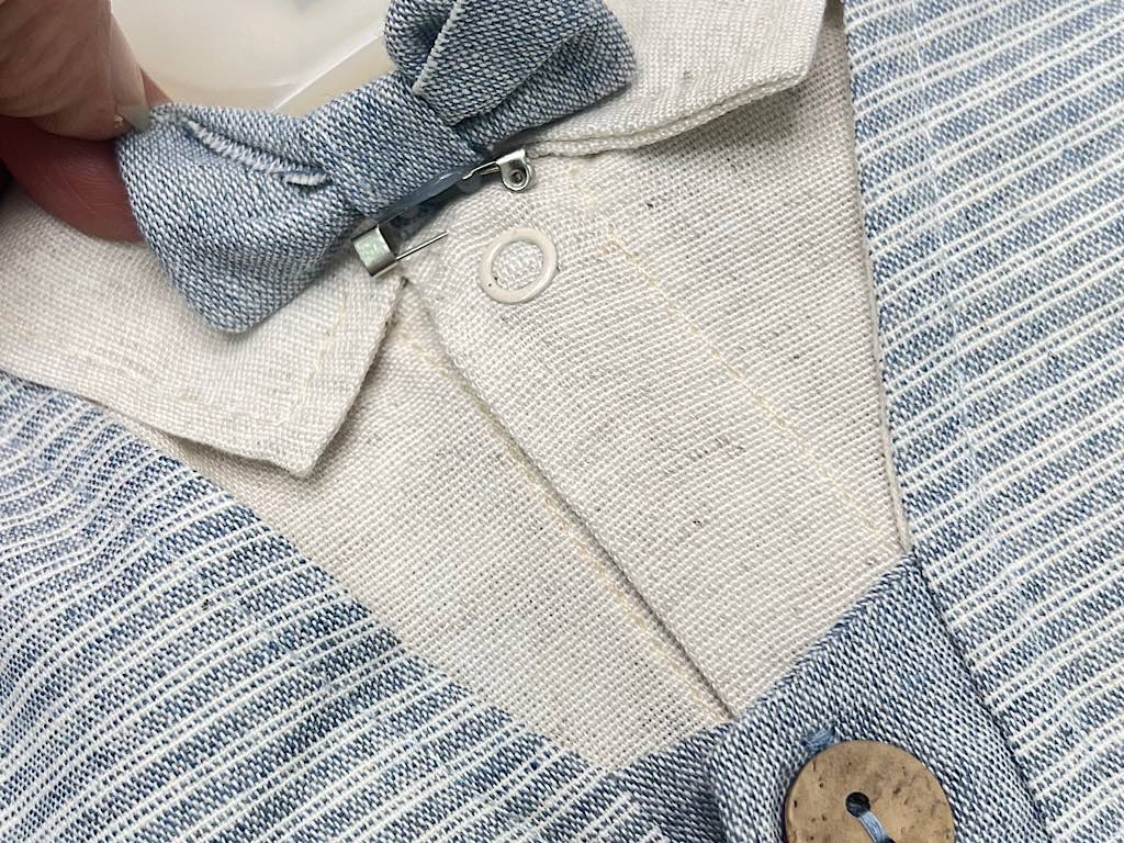 ست مجلسی کت و شلوار و شومیز و پاپیون نوزادی f.c bebe ترکیه