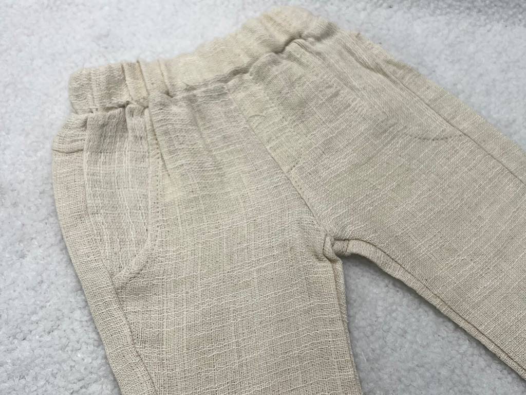 ست مجلسی شومیز و شلوار و جلیقه با پاپیون نوزادی bebelinna ترکیه