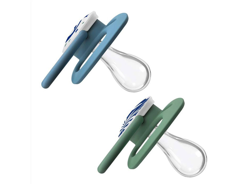 پستانک سیلیکونی نوزادی 18-6 ماه دوعددی دکتر براون Dr Browns