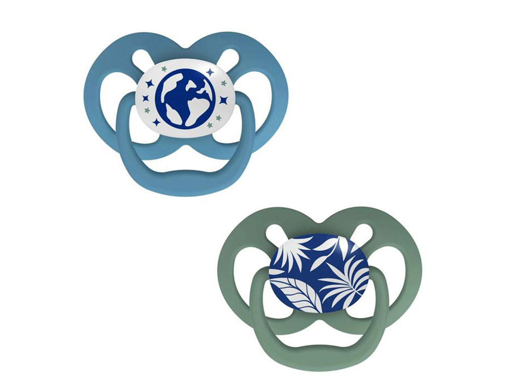 پستانک سیلیکونی نوزادی 18-6 ماه دوعددی دکتر براون Dr Browns