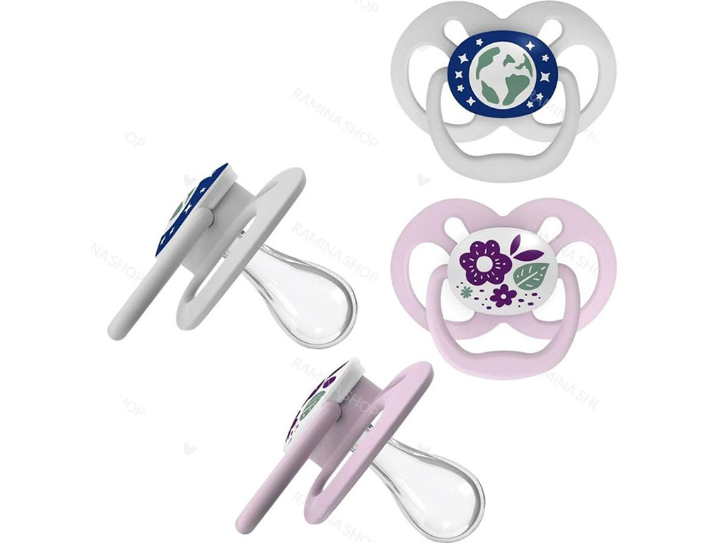 پستانک سیلیکونی نوزادی 18-6 ماه دوعددی دکتر براون Dr Browns