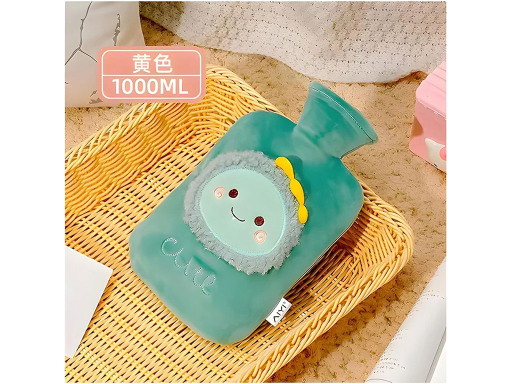 کیسه آب گرم نوزاد و کودک طرح مخملی سر حیوانات