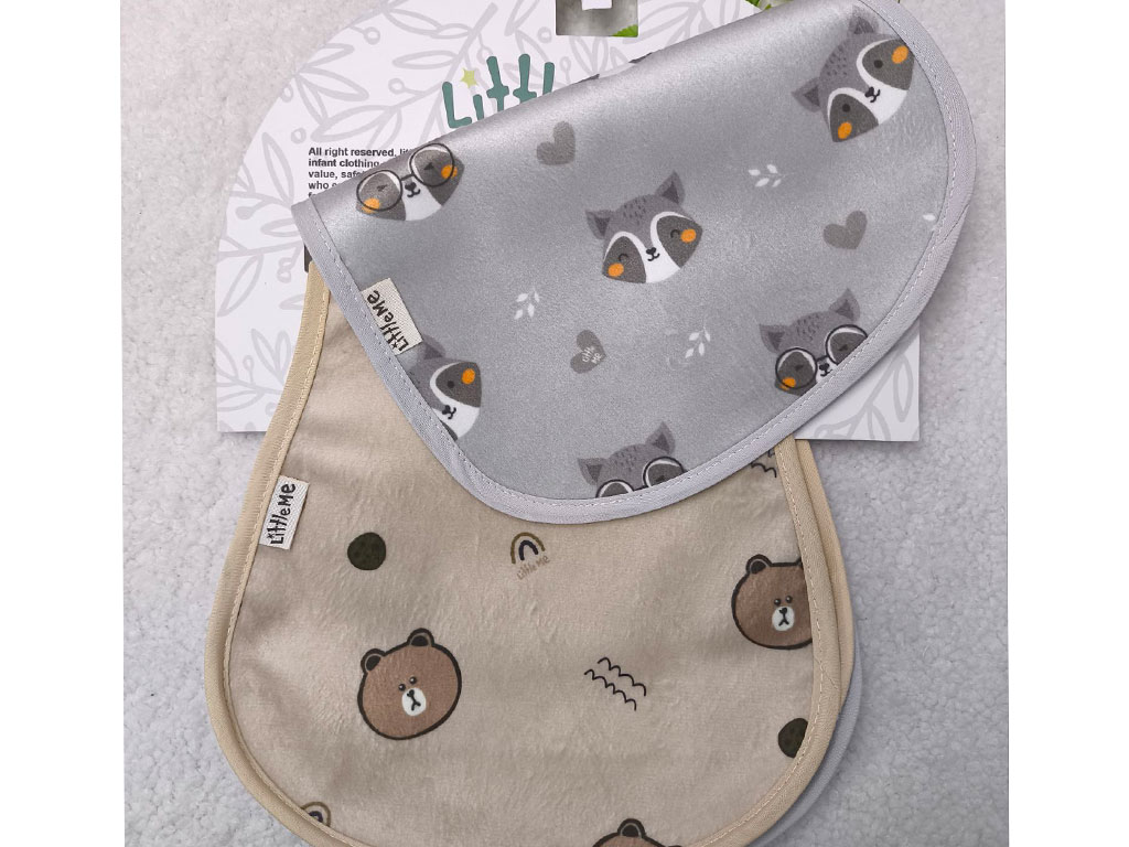 دستمال آروغ گیر 2 عددی  LITTLE ME