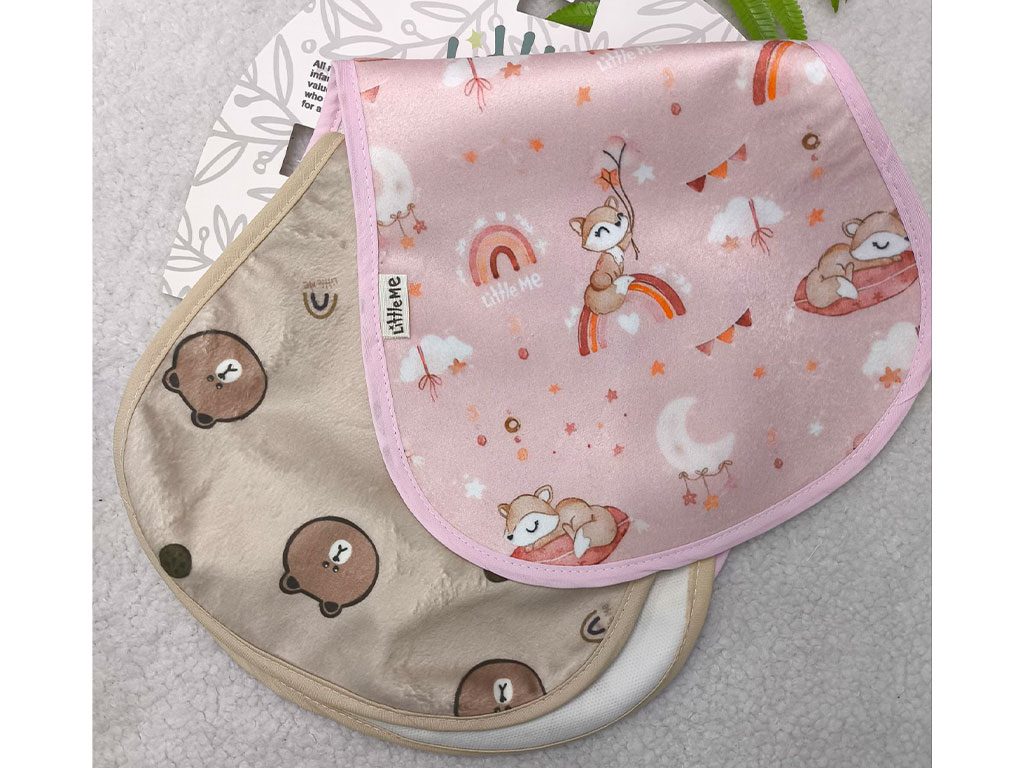 دستمال آروغ گیر 2 عددی  LITTLE ME