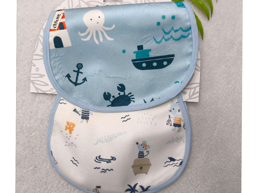 دستمال آروغ گیر 2 عددی  LITTLE ME
