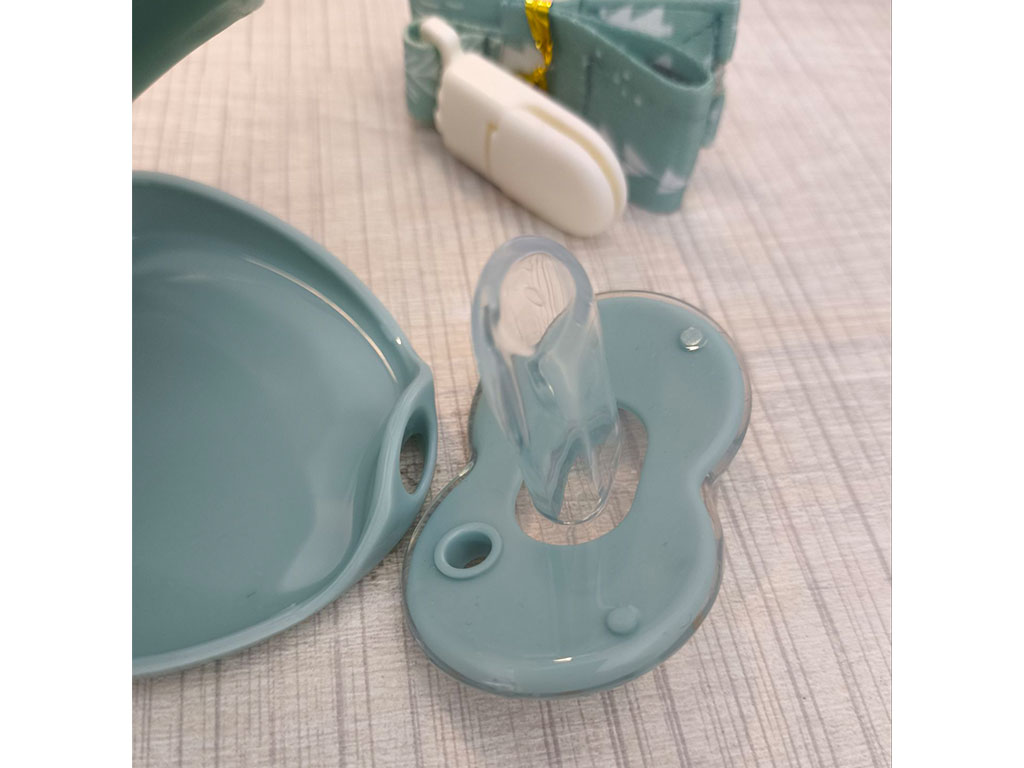 پستانک و قاب پستانک نوزادی به همراه بند طرح tooqi