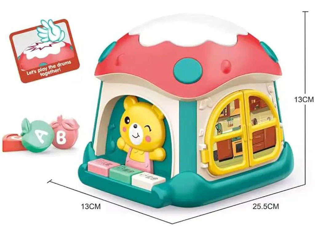 بازی کلبه هوش موزیکال بیزی بال آیتم hello baby