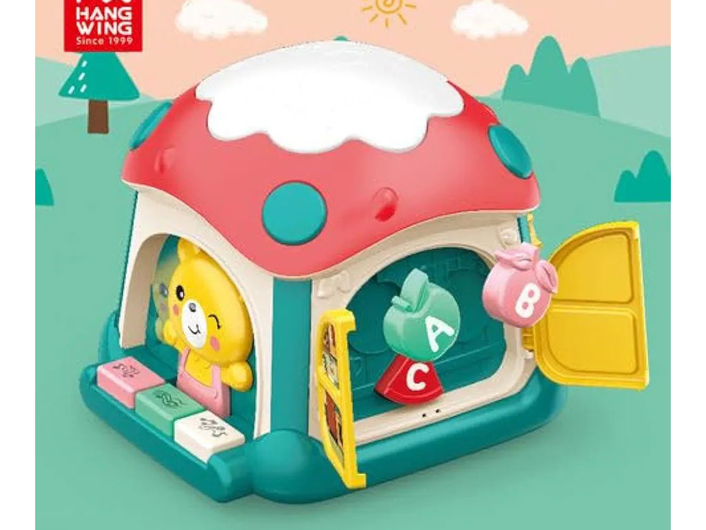 بازی کلبه هوش موزیکال بیزی بال آیتم hello baby