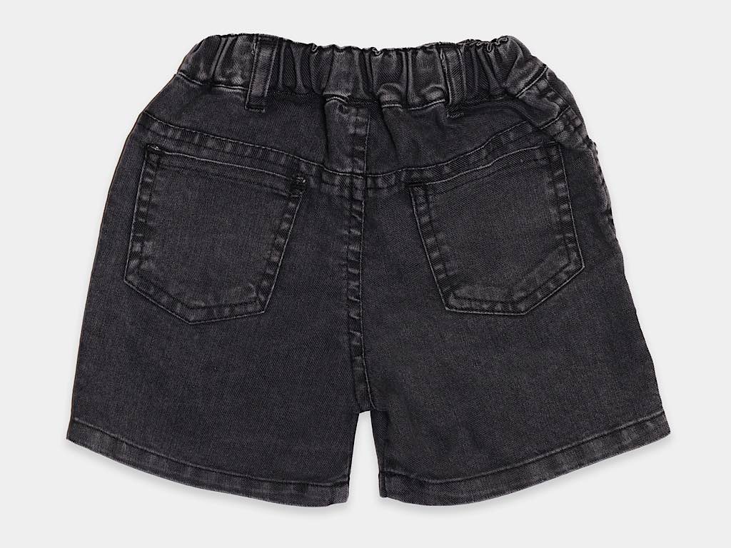 تیشرت جودون  و شلوارک جین دودی  پسرانه طرح تدی  مدل  shaya پاپو papo