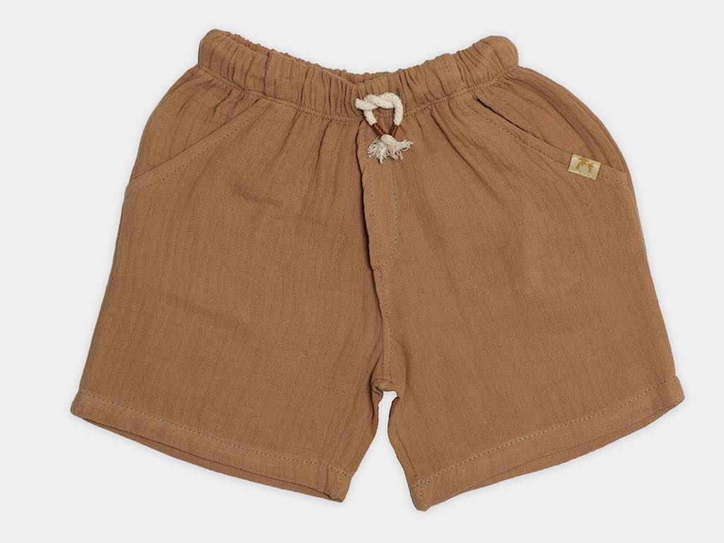 شومیز و شلوارک نخی پسرانه طرح هاوایی مدل  radman پاپو papo