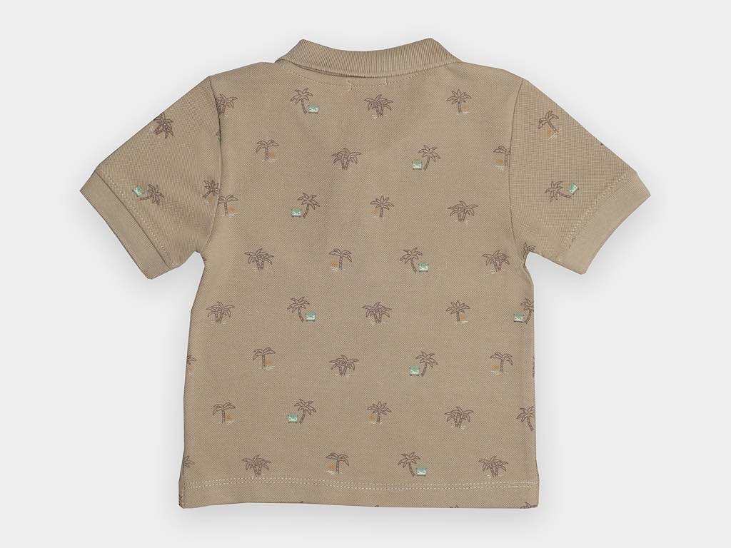 تیشرت جودون و شلوارک جین پسرانه طرح نخل مدل kouhyar پاپو papo