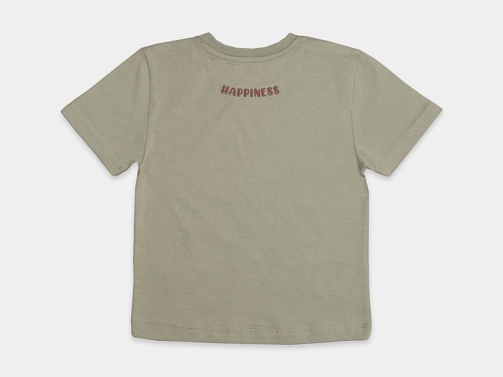 تیشرت و شلوارک جین پسرانه طرح ببر موتور سوار مدل fardad پاپو papo