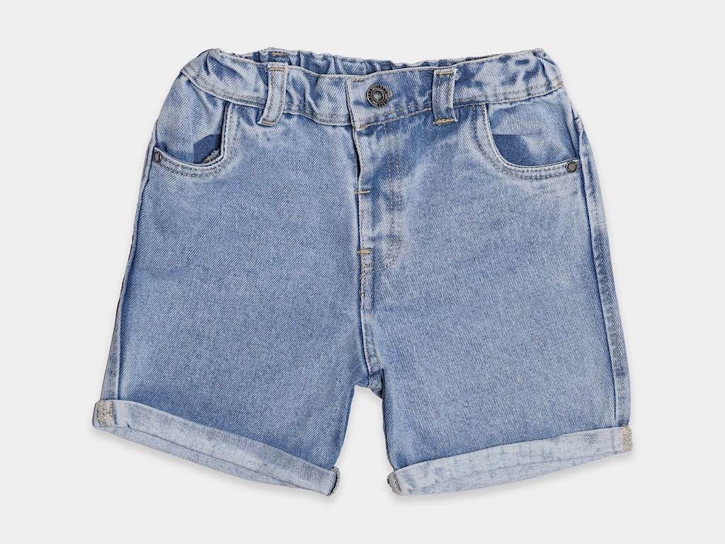 شومیز و شلوارک جین دخترانه طرح گل  مدل  ZHILA پاپو papo