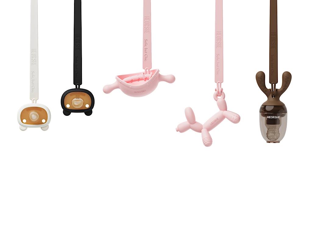 بند پستانک سیلیکونی بالای 6 ماه هی اور شی heorshe