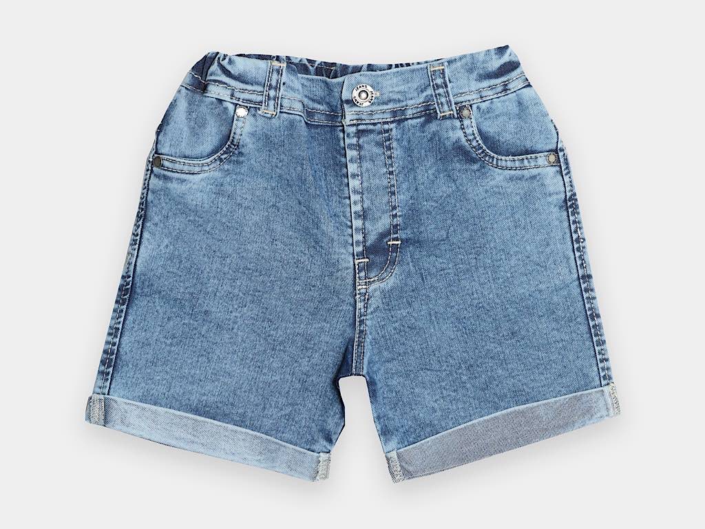 تیشرت و شلوارک جین دخترانه طرح گل  مدل  NIKOO پاپو papo