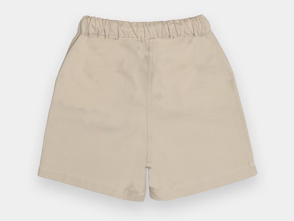 تیشرت و شلوارک کتان پسرانه طرح نخل  و خورشید مدل arshama پاپو papo