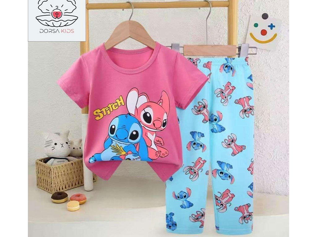 ست لباس بلوز و شلوار راحتی استیج کالباسی