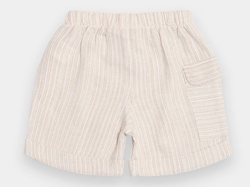 تیشرت و شلوارک با پیشبند دستمال گردنی پسرانه طرح سگ مدل Partya پاپو papo