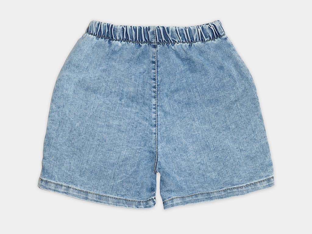 شومیز و شلوارک جین دخترانه مدل  FARNAZ پاپو papo